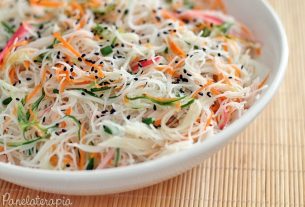 Rice Noodle Salad – Panelaterapia