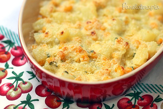 Potato and Corn Gratin – Panelaterapia