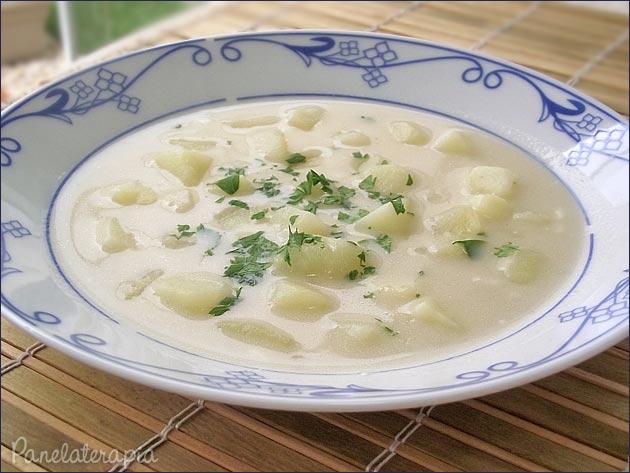 Potato Soup with Garlic – Panelaterapia