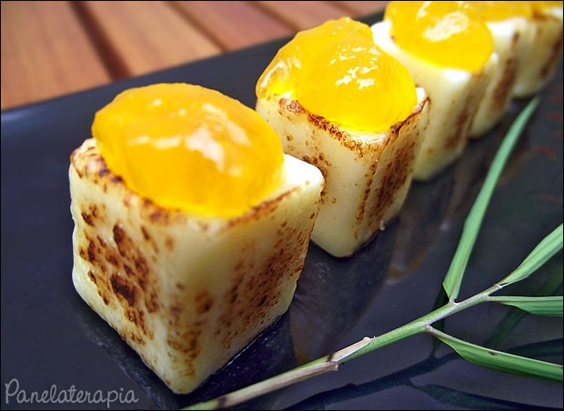 Curd Cheese Dadinhos with Mango Jam – Panelaterapia