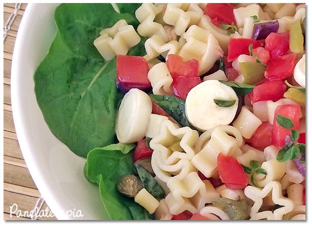 Mediterranean Pasta Salad – Panelaterapia