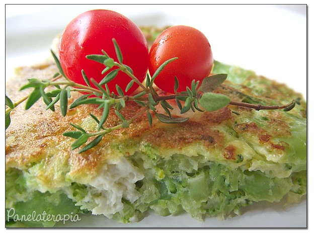 Broccoli Omelette with White Cheese – Panelaterapia