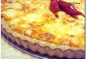 Wholemeal Pumpkin, Smoked Ricotta and Pistachio Quiche – Panelaterapia