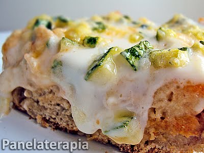 Zucchini Focaccia with Wholemeal Pasta – Panelaterapia