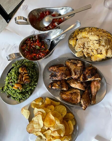 queen chicken, one of the favorites of chefs in Rio