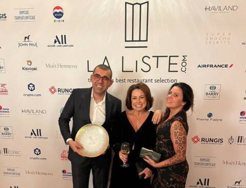 The La Liste gastronomy awards in Paris