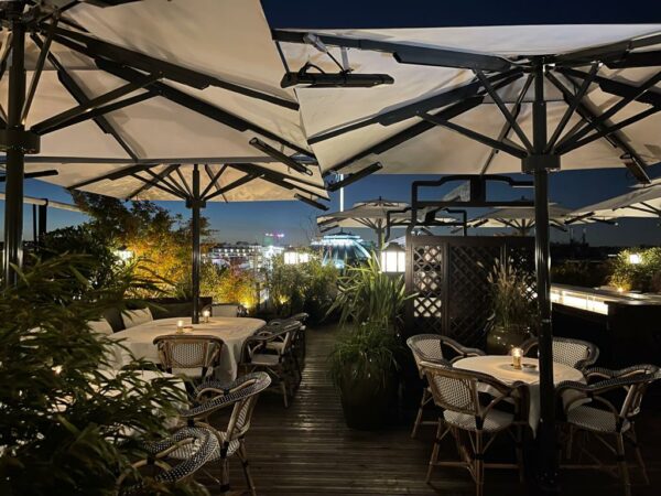 restaurants overlooking the Eiffel Tower