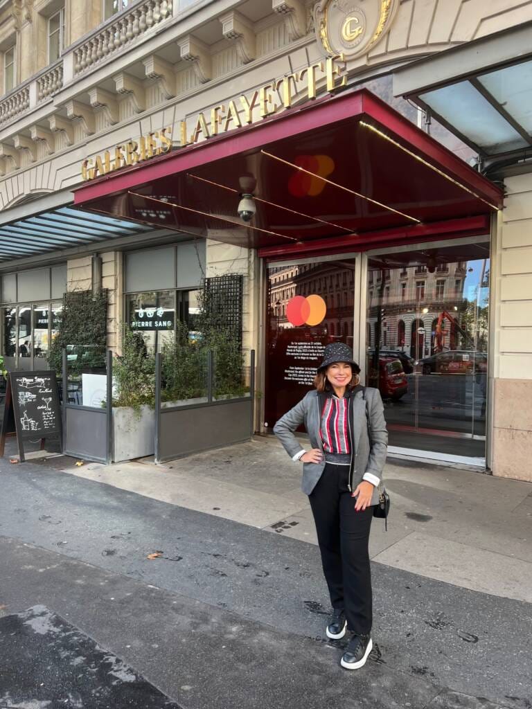 Restaurant at Galeries Lafayette