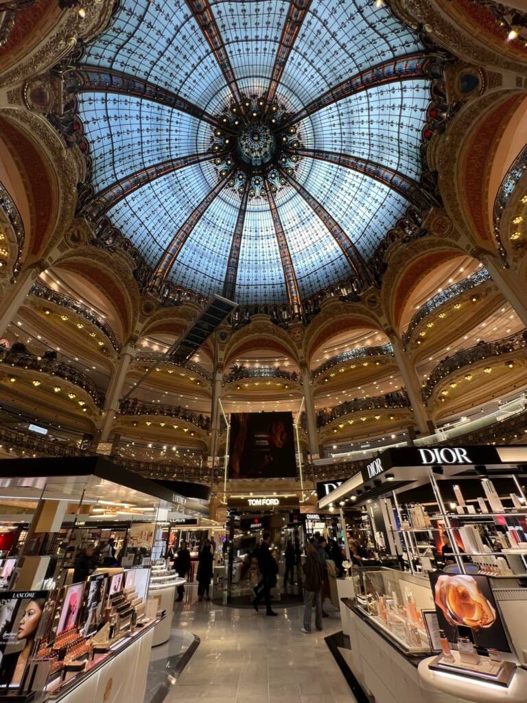 Restaurant at Galeries Lafayette