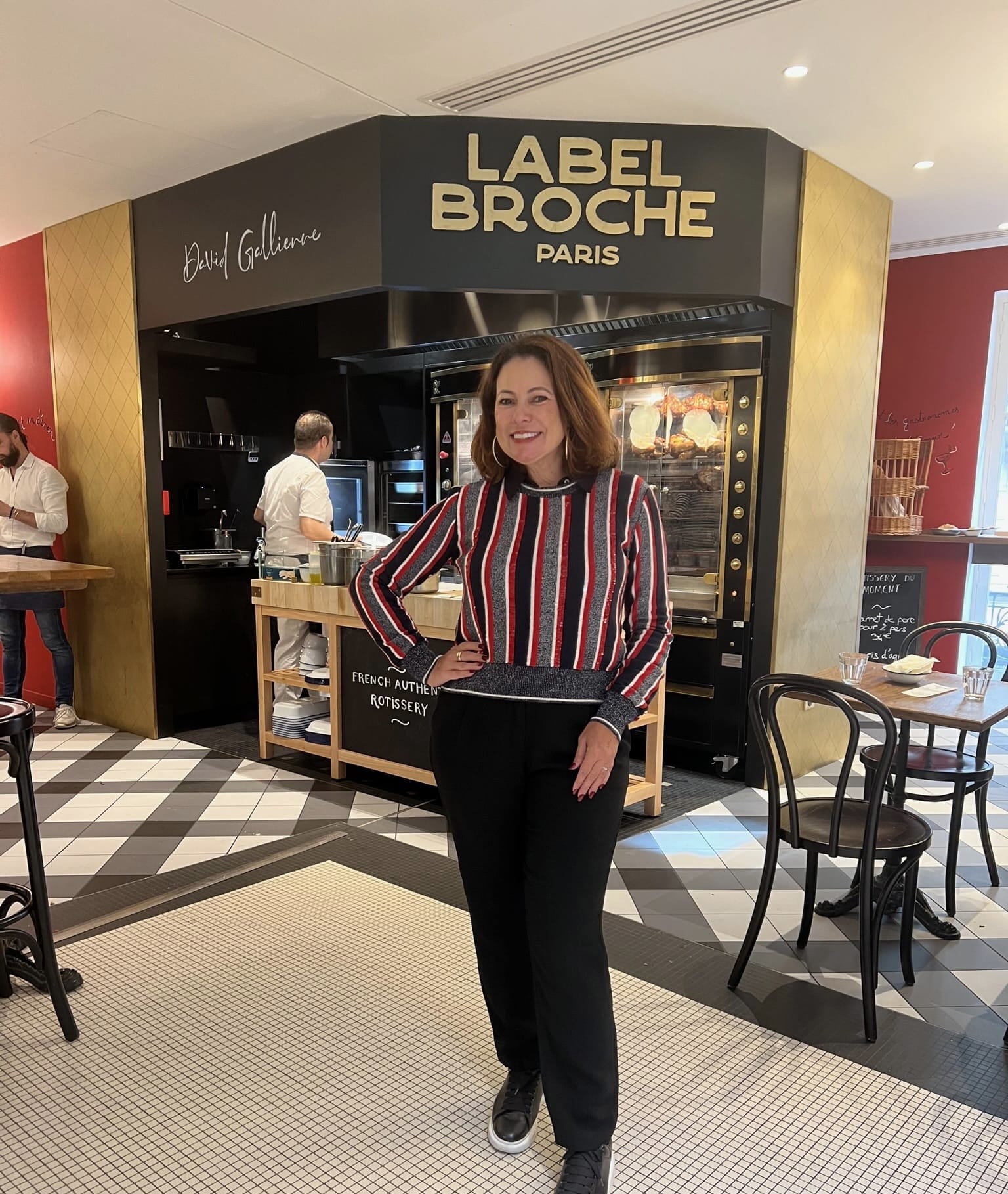 Label Broche: new restaurant at Galeries Lafayette, in Paris