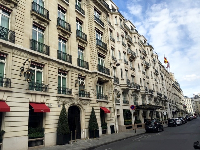 Street and Hotel Facade