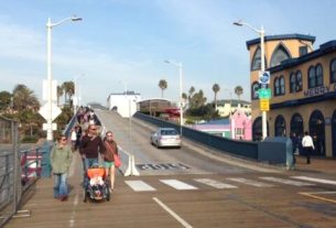 Dois ótimos restaurantes em Santa Monica, Califórnia