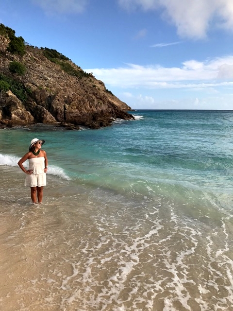 On the beaches of St Barth