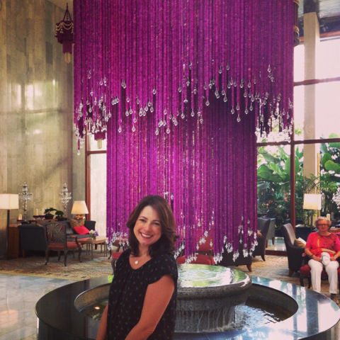 Lobby do Hotel Mandarin Oriental em Bangkok