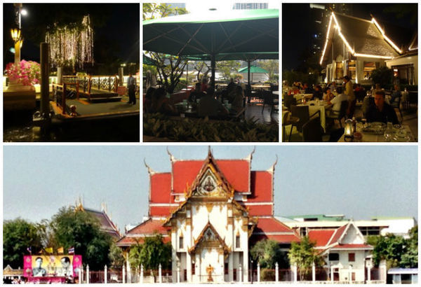 Bangkok city photo mosaic