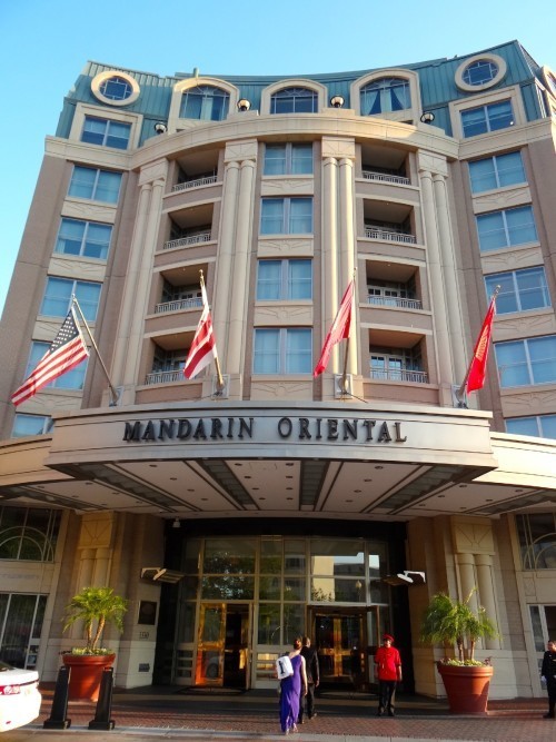 Representantes da rede Mandarin Oriental no Rio