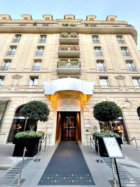 Barrière Le Fouquets: one of the most luxurious hotels in Paris