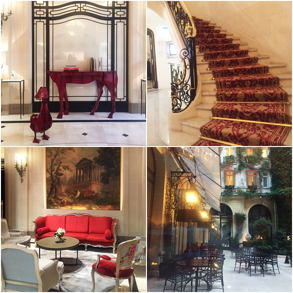 Environments at Plaza Athénée - 5-star accommodation in Paris