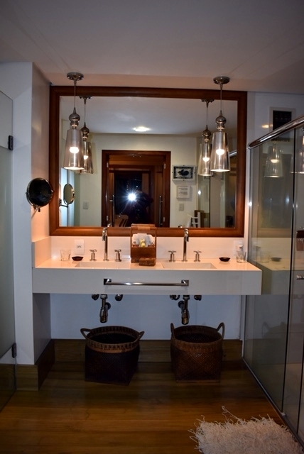 The bathroom