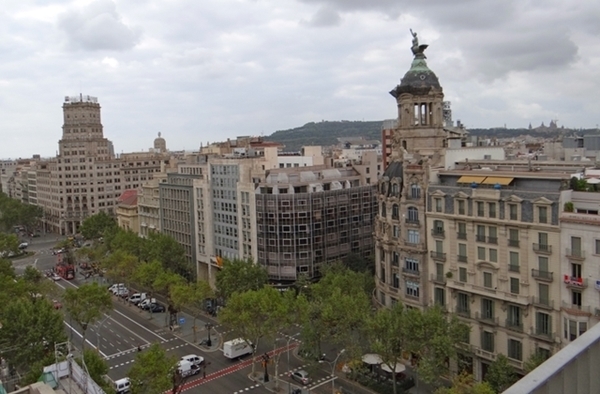 A view of Barcelona