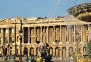 Hotel de Crillon em Paris