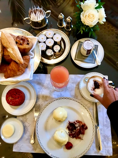 Breakfast at Peninsula Paris