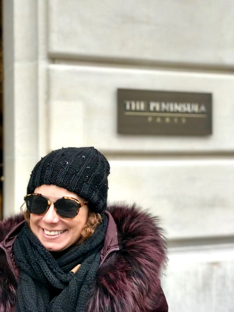 Renata Araújo in Peninsula Paris