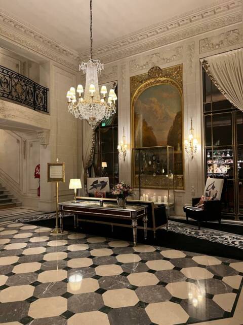 Restaurante Dalí, at hotel Le Meurice, in Paris