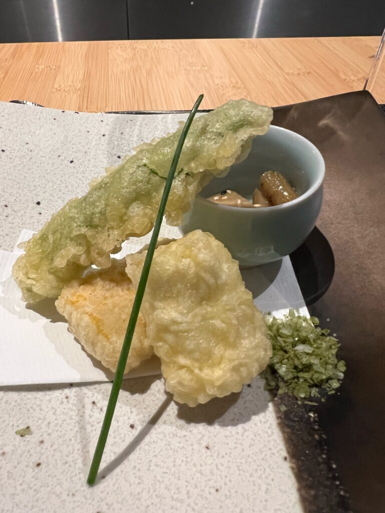 Corn tempura