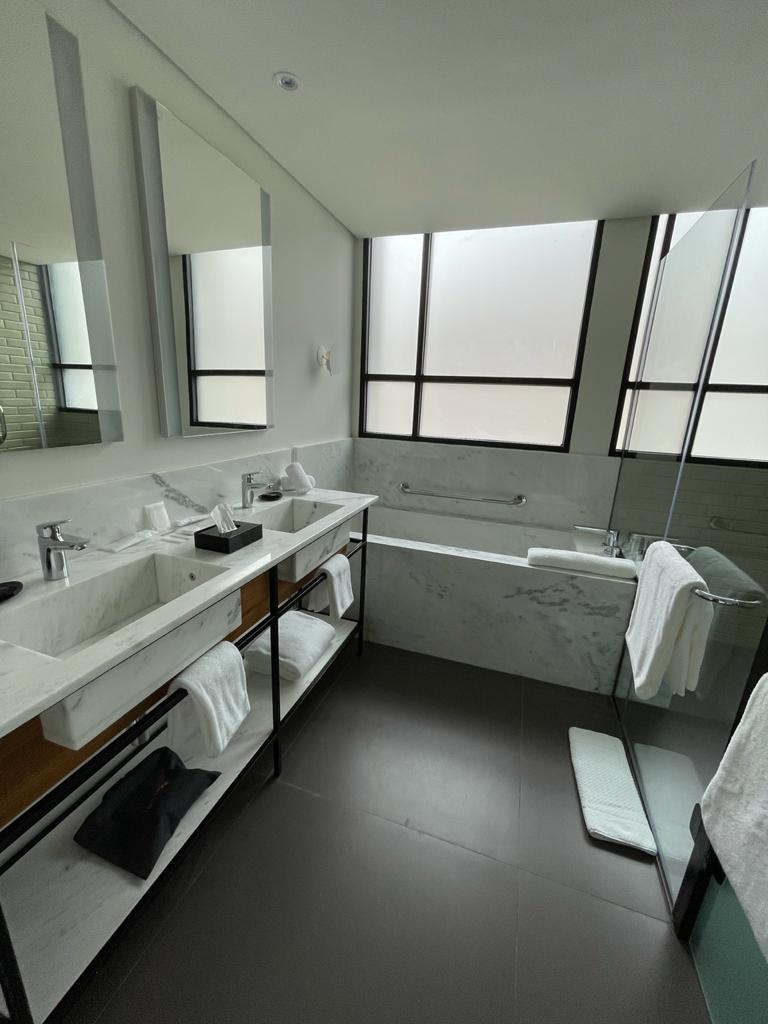 Canopy bathroom