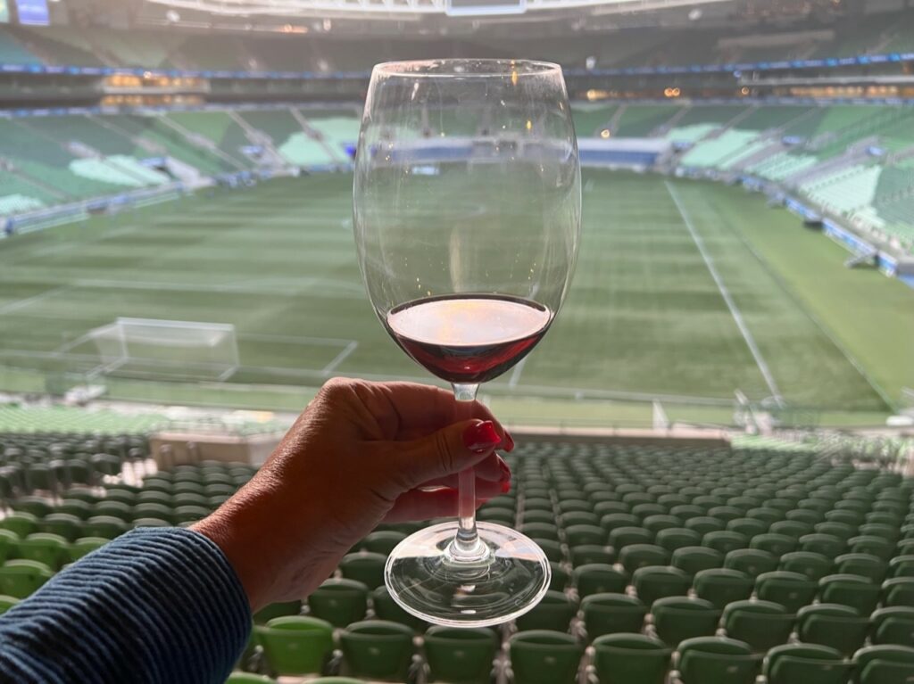 restaurant inside the allianz park