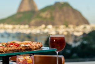 Pizzeria with a view in Rio: Mamma Jamma at Botafogo Praia Shopping