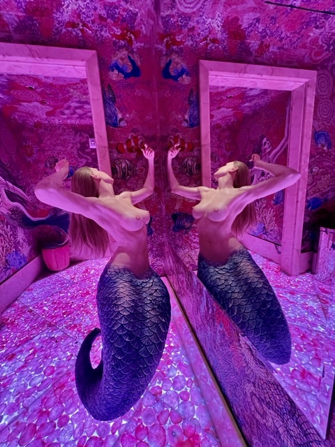 bathroom decoration sexy fish Instagrammable Japanese restaurant on Brickell