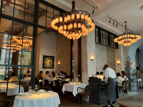 Le Coucou, a starred French restaurant in Soho, NYC