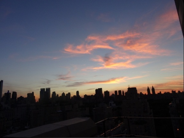 New York sunset