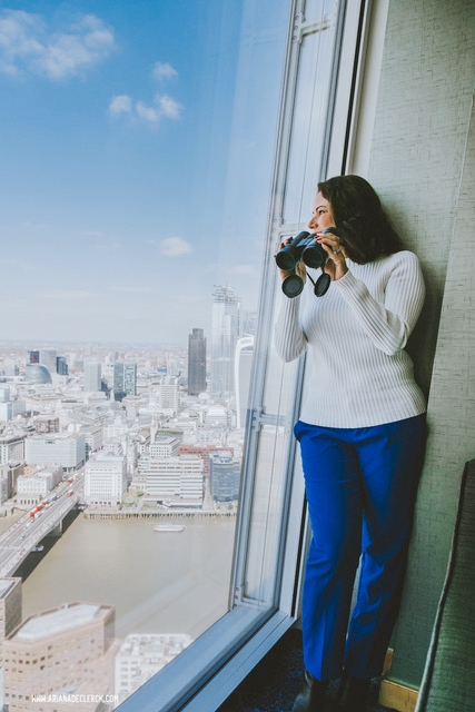 hotel in England's tallest building 