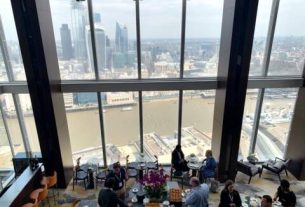 The luxurious Shangri-la at the Shard: hotel in England's tallest building