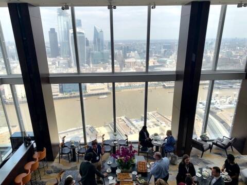 The luxurious Shangri-la at the Shard: hotel in England's tallest building