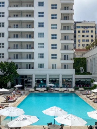 Copacabana Palace swimming pool