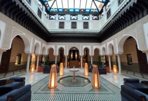 La Mamounia, in Marrakech: the best hotel in the world and location for the Inventing Anna series