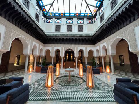 La Mamounia, in Marrakech: the best hotel in the world and location for the Inventing Anna series