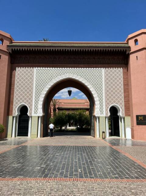 lunch at Royal Mansour