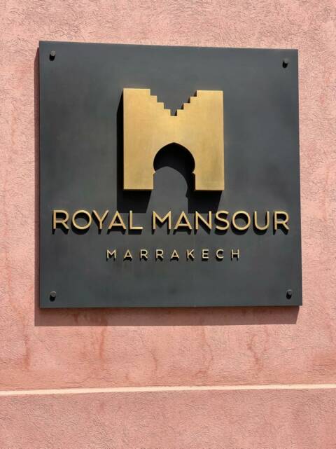 lunch at Royal Mansour