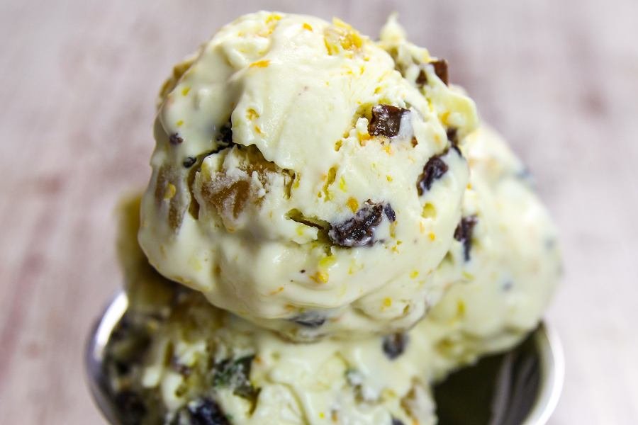 Panettone Ice Cream (Without Ice Cream Maker)