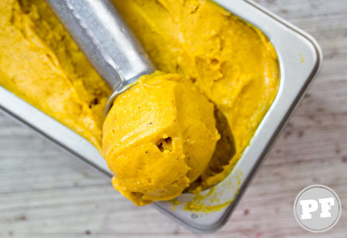 Pumpkin Spice Ice Cream Without an Ice Cream Maker