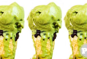 Matcha Ice Cream Without an Ice Cream Maker