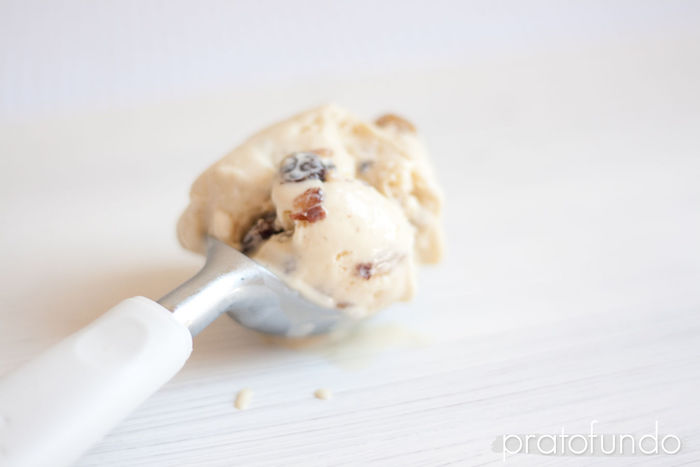 Homemade Rum Raisin Ice Cream