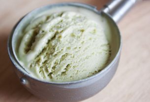 Matcha and White Chocolate Ice Cream