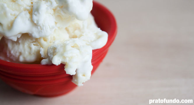 Coconut Ice Cream and White Chocolate Brigadeiro