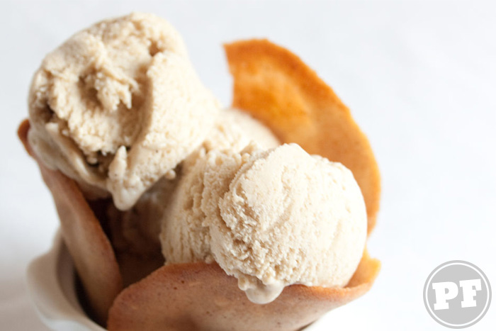 Caramelized Banana and Cinnamon Crunch Ice Cream